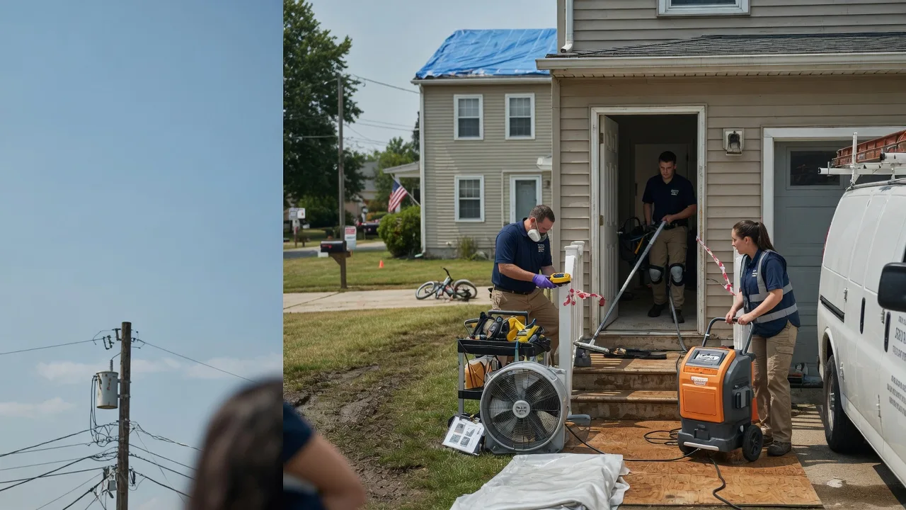 Water Damage Repair in Ottawa Lake, MI near me